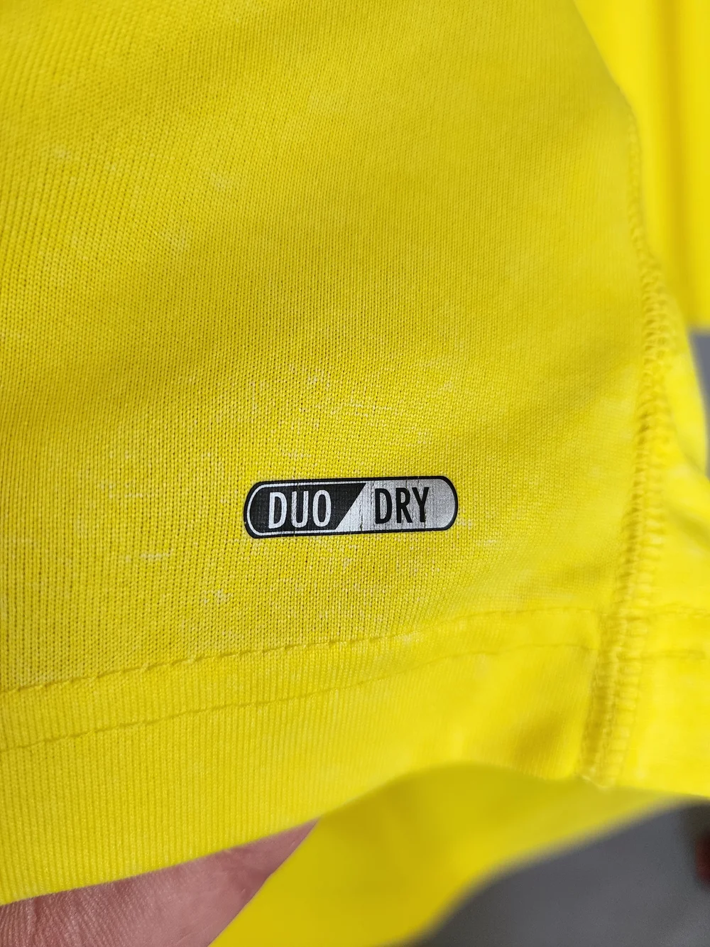 Champion Men's Short Sleeve Crew Tee in Bright Yellow - Picture 3 of 5